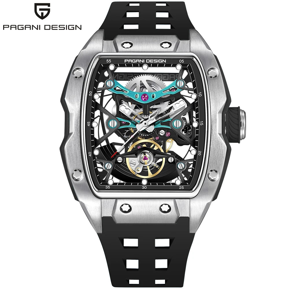 ChronoState Steel Horizon Mechanical Luxury Watch for Men
