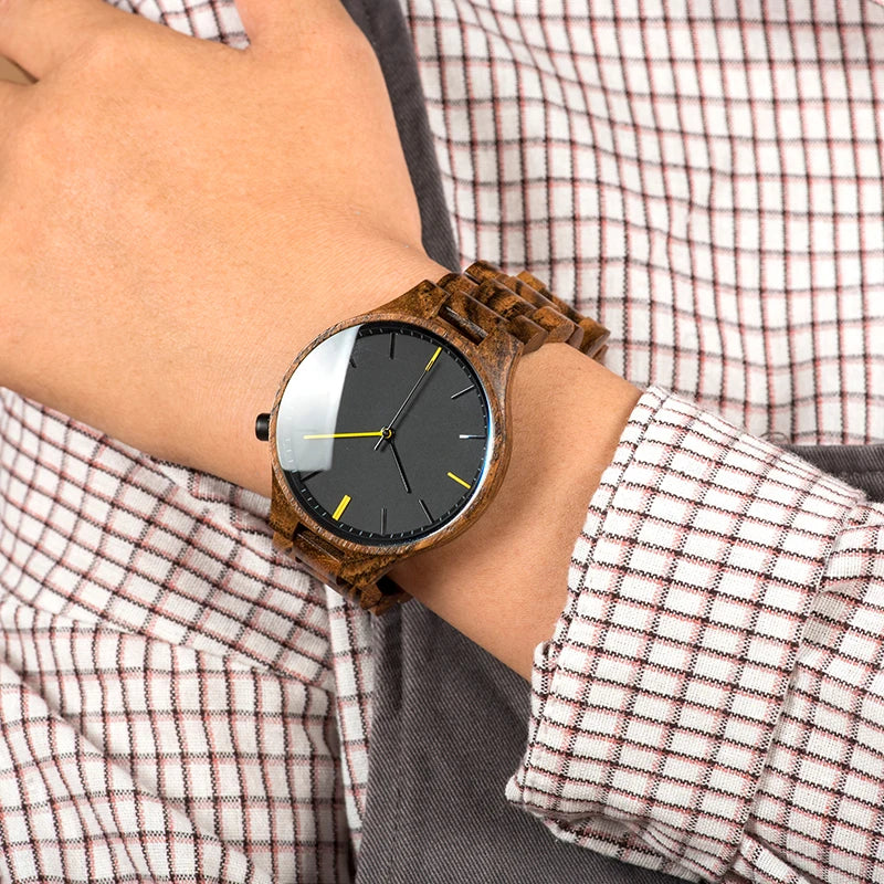 Montre en bois BOBO BIRD pour hommes, design unique, mouvement à quartz de haute qualité, montres-bracelets pour femmes, amis de la famille, liquidation de montres