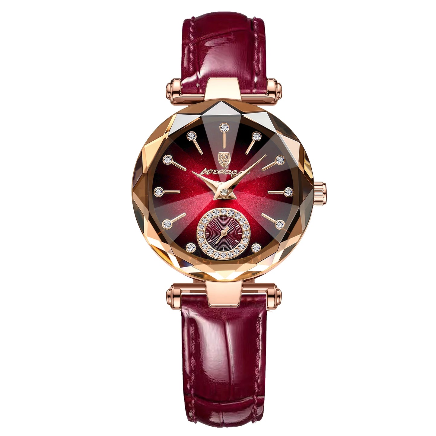 POEDAGAR Luxury Elegant Ladies Wristwatch Waterproof Stainless Steel Quartz Watches For Woman Simple Casual Dress Women's Watch