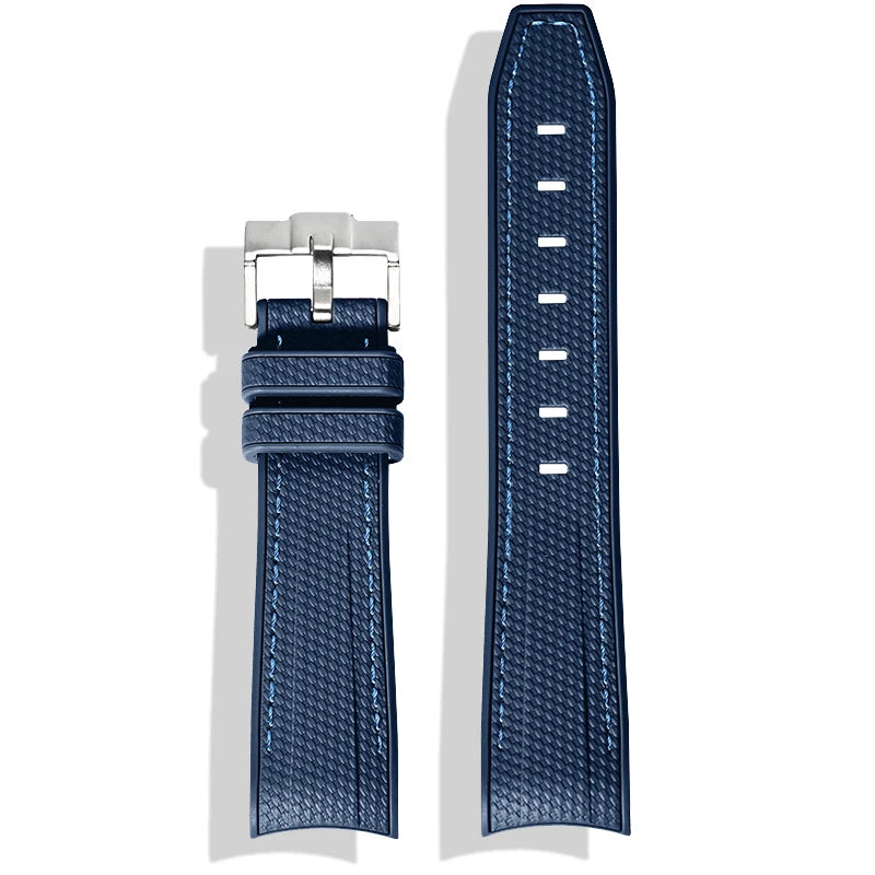 Bracelet de montre en caoutchouc pour Swatch X Omega Joint MoonSwatch étanche Sport 20mm Bracelet de montre en silicone incurvé pour hommes et femmes