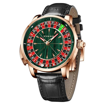 Montre mécanique de luxe pour homme PINDU 2025 en acier inoxydable, mouvement NH35, motif grain de bois, marque supérieure, étanche, verre saphir
