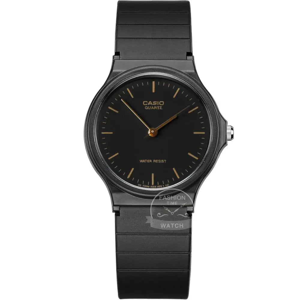 Casio MQ analog watch with minimalist dial and lightweight design