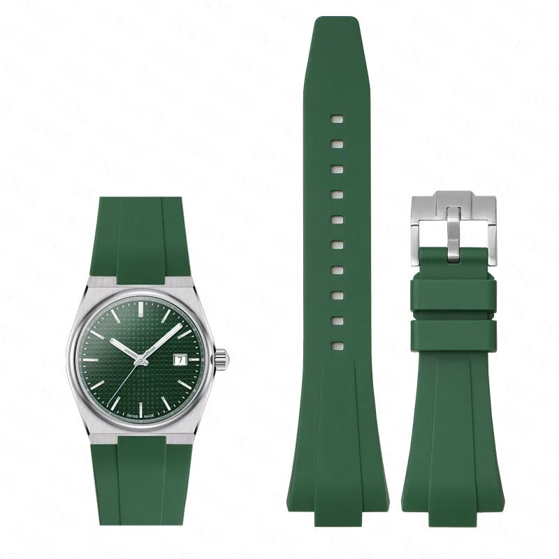 Tissot PRX 35MM/40MM Silicone Replacement Strap + Tools
