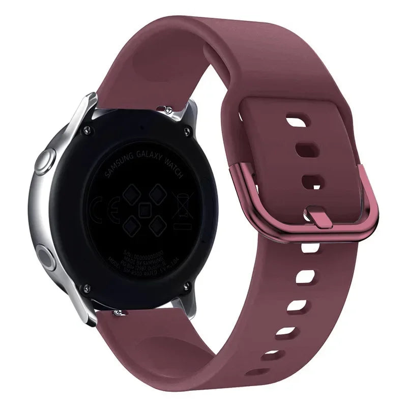 20mm/22mm Strap For Samsung Galaxy Watch Active 2 40mm 44mm 3 Gear Sport Wrist Bracelet Replacement Watchband 20mm 22 Watch Band