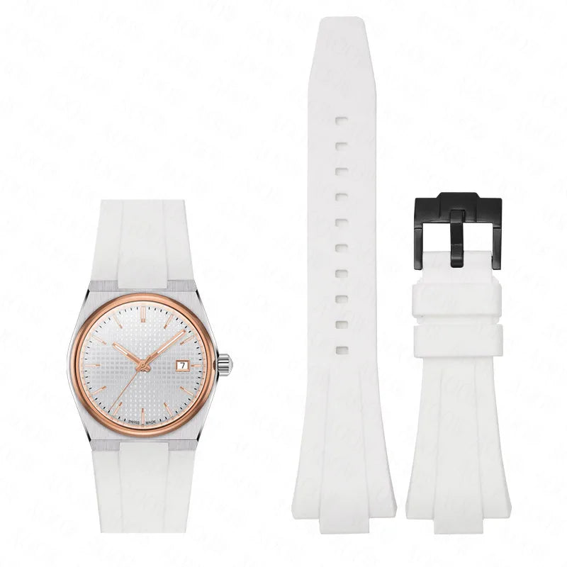 Tissot PRX 35MM/40MM Silicone Replacement Strap + Tools