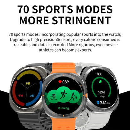 La montre connectée BW7 est dotée d'un suivi sportif et de fitness multifonctionnel avec un écran AMOLED de 1,46 pouce pour le suivi de la santé