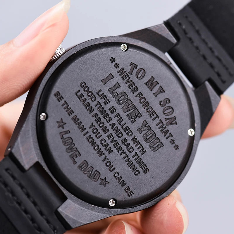 Custom Engraved Logo Fee for Bamboo Wood Watches & Boxes