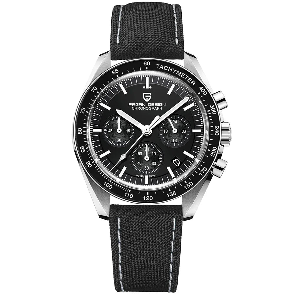 PAGANI DESIGN 2026 Nouvelles Montres Homme Montre de Luxe à Quartz Pour Homme Chronographe Rapide à Date Automatique Bracelet Saphir AR