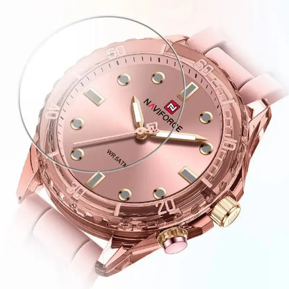 NAVIFORCE NF7115 Montre élégante, étanche, légère et stylée, montre décontractée