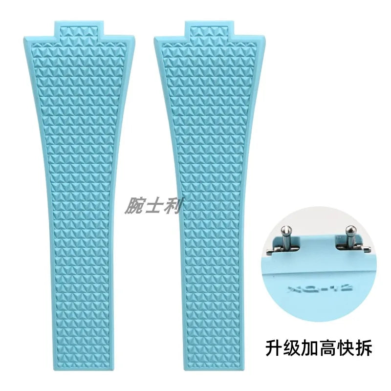 CTS Fluororubber Strap for Tissot PRX Series 35mm 40mm