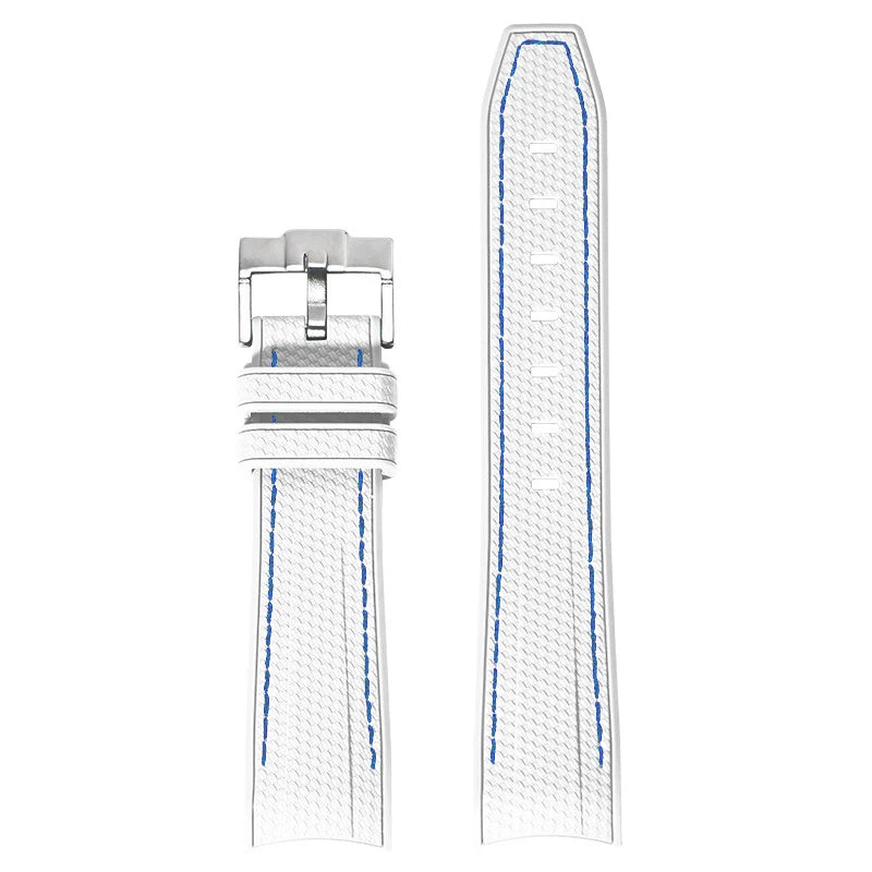 Bracelet de montre en caoutchouc pour Swatch X Omega Joint MoonSwatch étanche Sport 20mm Bracelet de montre en silicone incurvé pour hommes et femmes