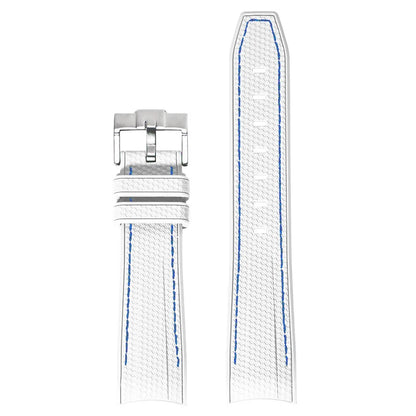Bracelet de montre en caoutchouc pour Swatch X Omega Joint MoonSwatch étanche Sport 20mm Bracelet de montre en silicone incurvé pour hommes et femmes