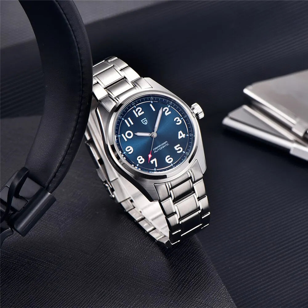 PAGANI Design 2026 Nouvelle Montre Mécanique Automatique Homme NH35A Verre Saphir Acier Inoxydable Étanche 200m Reloj Hombre