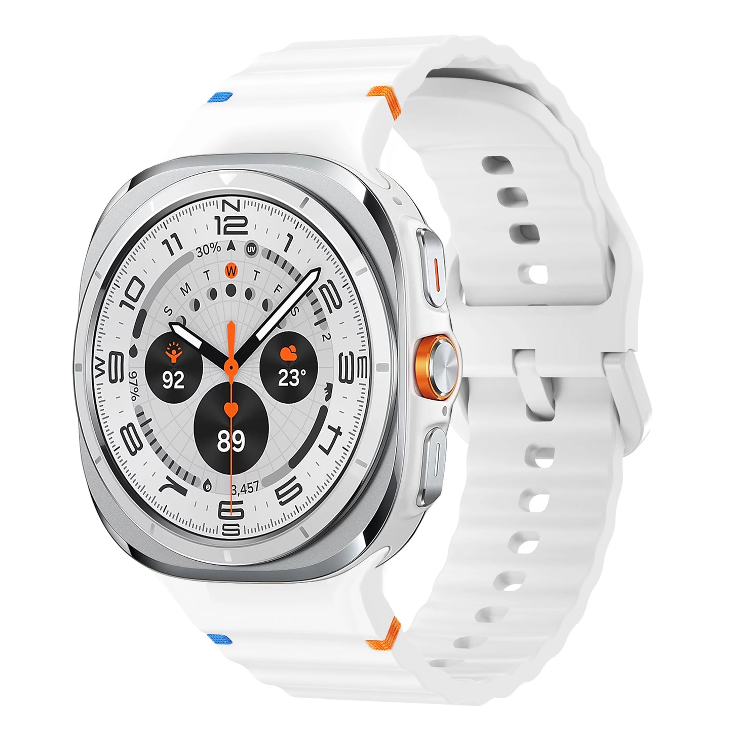 Band for Samsung Galaxy Watch 8 ultra 6/6 Classic/5 pro/4 44mm 40mm 43mm 46mm Silicone Bracelet correa Galaxy Watch 7 strap 47mm