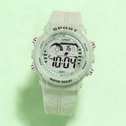 Montre numérique LED ChronoState Sport – Étanche 30M | Alarme Chronomètre Montre-bracelet électronique