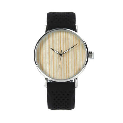 BOBO BIRD Universal Bamboo Wooden Leather Watch
