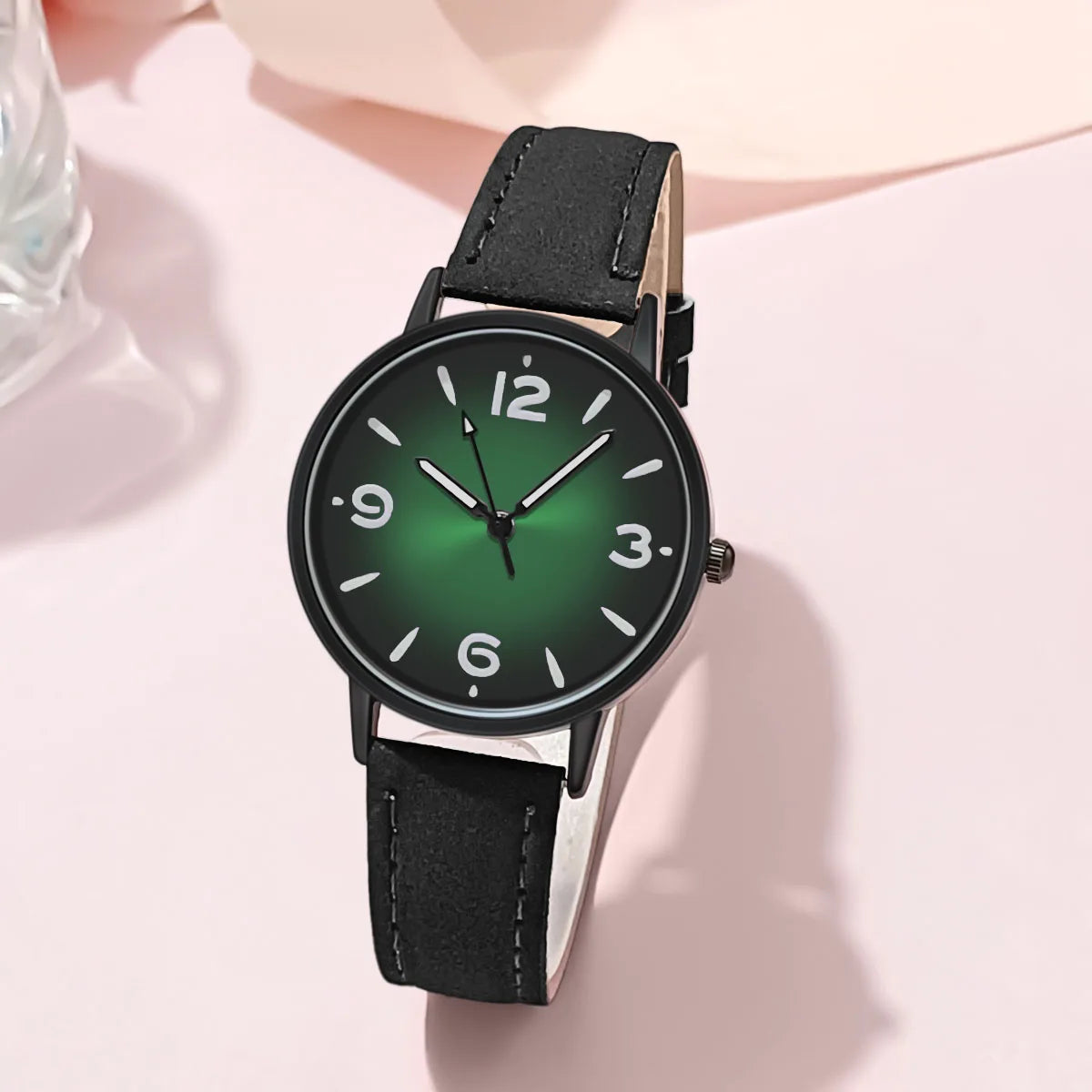 Montre en cuir PU pour femme, montre-bracelet décontractée, montres à quartz pour femme, cadeau, Reloj Mujer, Relogio Feminino