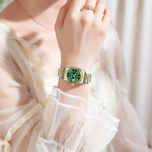 ChronoState Celeste Grace Elegant Quartz Watch for Women