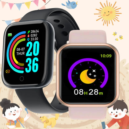 Smartwatch Men Women Kids Watch Electronic Smart Watches D20 Y68 Clock Fitness Monitor Birthday Gift For IOS Android Bracelet