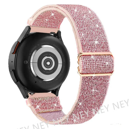 Bracelet brillant Pride pour Samsung Galaxy Watch 6 4-5 Pro-3-4 Classic-Active 2 Bracelet élastique pour Huawei Watch GT 2 GT2 20mm 22mm