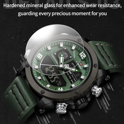 NAVIFORCE NF9236 Dual Display Military Chronograph Watch