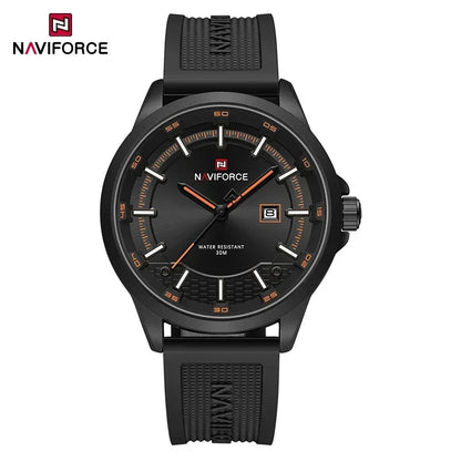 NAVIFORCE NF9248T Business Casual Silicone Strap Watch