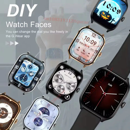 Nouvelle Montre Intelligente 2026 Android IOS Téléphone Écran Couleur 2,01 Pouces Bluetooth Répondre aux Appels Suivi de la Condition Physique Smartwatch Femmes Hommes