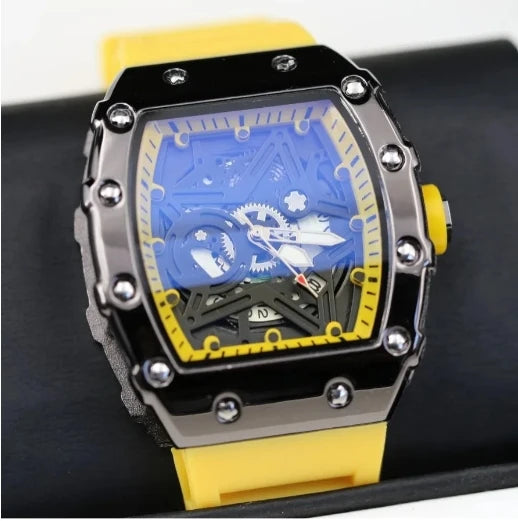 Domineering Beauty Pentagram Luminous Wine Barrel Watch
