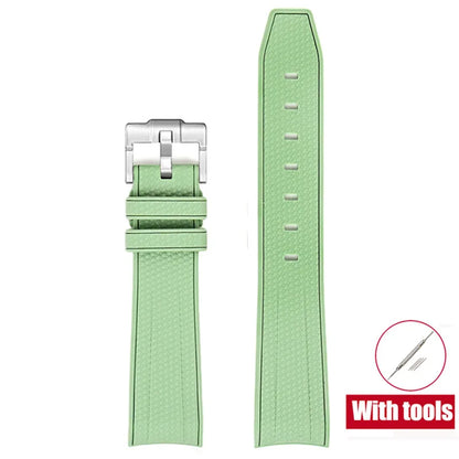 Bracelet de montre en caoutchouc pour Swatch X Omega Joint MoonSwatch étanche Sport 20mm Bracelet de montre en silicone incurvé pour hommes et femmes