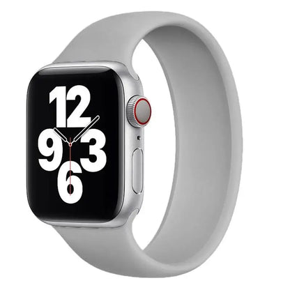 Solo Loop silicone for apple Watch Bands 40mm 44mm 45 41 49mm 42mm 46mm 38 bracelet iwatch series 11 10 9 8 7 6 se3 ultra2 strap