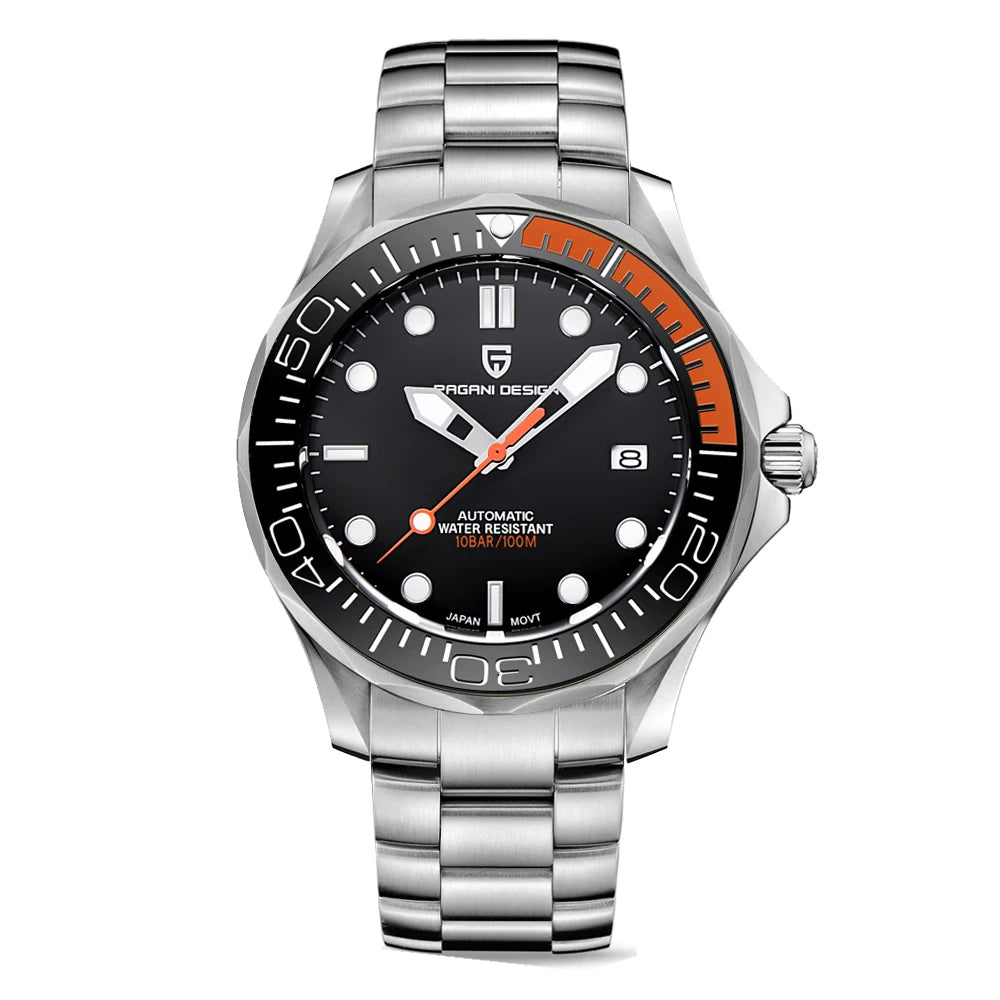 Montres PAGANI DESIGN pour hommes 2026 Nouvelle montre automatique de luxe rétro 007 pour hommes Montre-bracelet mécanique Homme en acier inoxydable Étanche