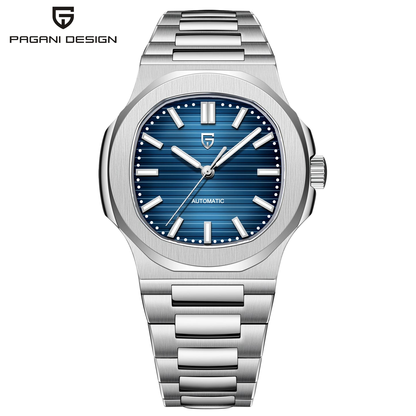 PAGANI DESIGN 2025 Nouvelles montres homme Montre automatique de luxe pour homme Mécanique 40MM Montre-bracelet Acier inoxydable Verre saphir AR