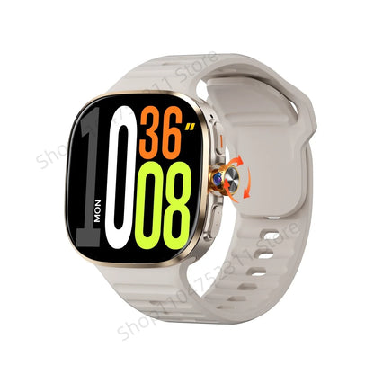 M99 Smart Watch Android 10.0 Smartwatch With Sim Card Rotary Camera GPS WIFI Compass 512GB Storage 2.4inch larger Amoled Screen