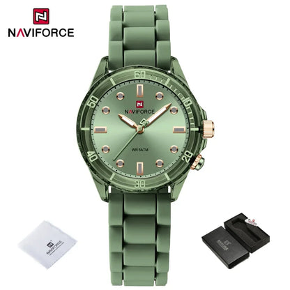 NAVIFORCE NF7115 Montre élégante, étanche, légère et stylée, montre décontractée