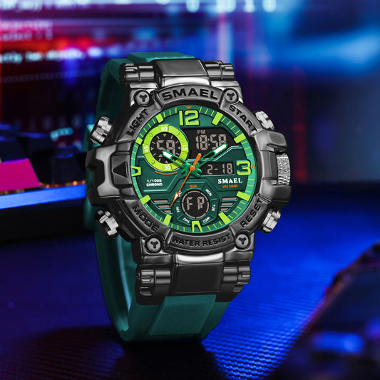SMAEL Brand 8110 Waterproof Dropshipping Watch Alarm Clock night light Young Fashion business Quartz Sport Wristwatches