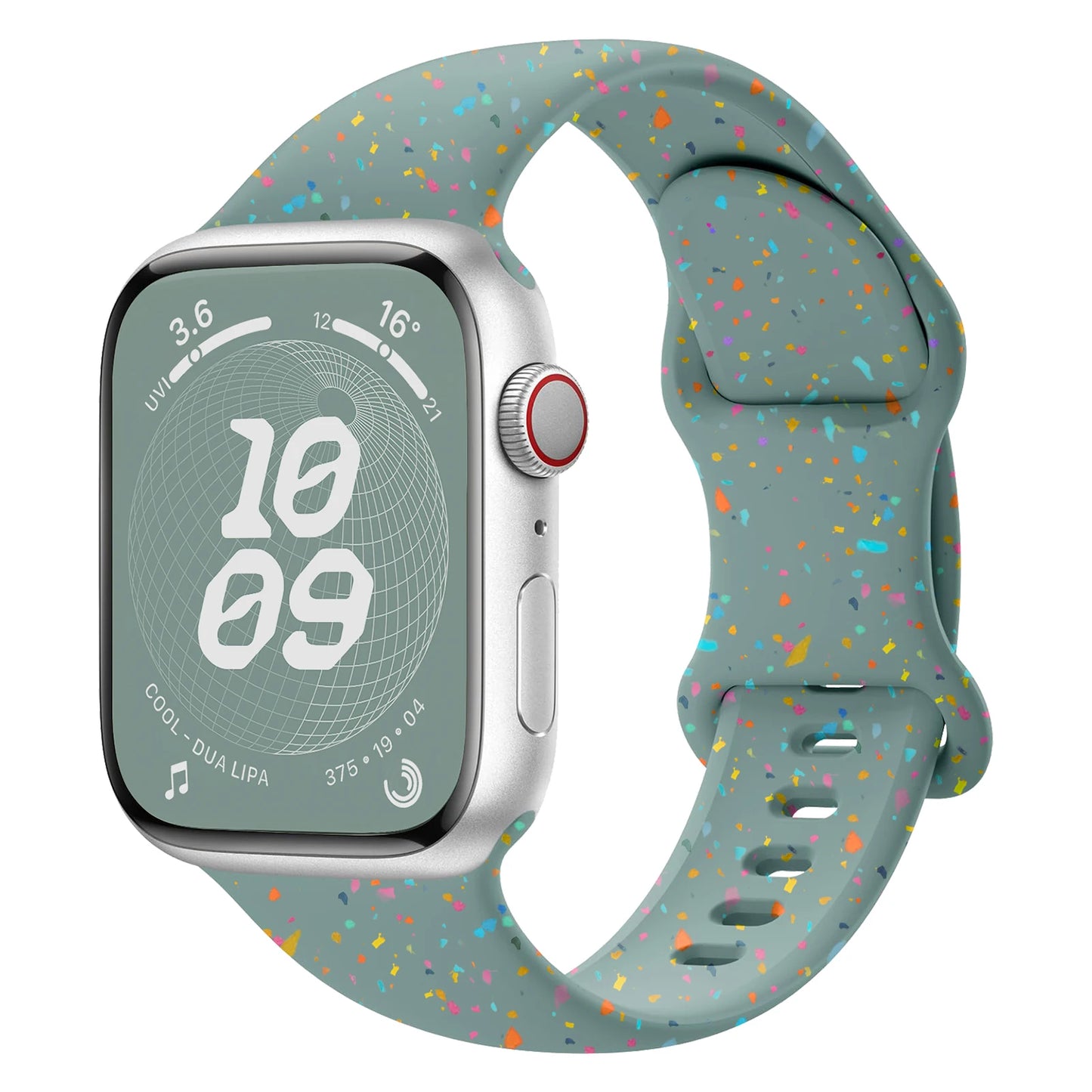 Sport Silicone Loop for Apple watch band 40mm 45mm 44mm 41mm 38mm 49mm Soft bracelet iwatch Series 9 8 7 6 5 3 SE Ultra 2 strap