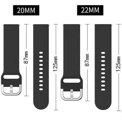 20mm/22mm Strap For Samsung Galaxy Watch Active 2 40mm 44mm 3 Gear Sport Wrist Bracelet Replacement Watchband 20mm 22 Watch Band