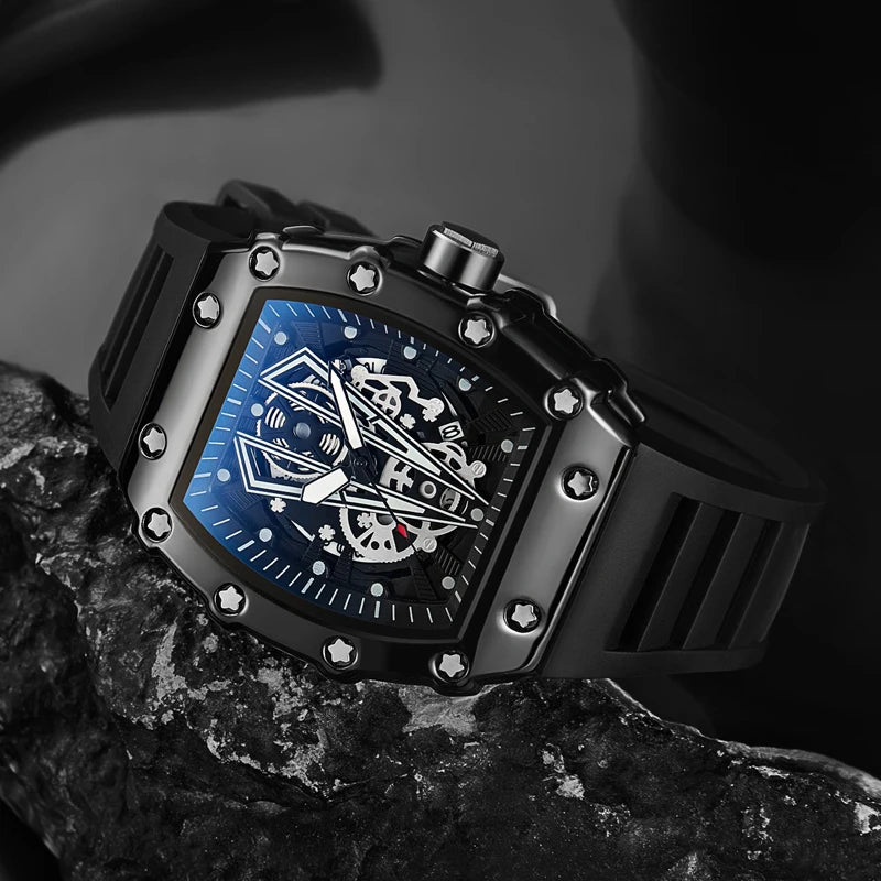 Foreign Trade Large Dial Square Luminous Watch