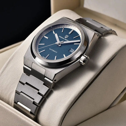 Montre automatique mécanique Pagani Design pour homme, mouvement Miyota8215, de luxe, en acier inoxydable avec saphir et traitement antireflet, étanche