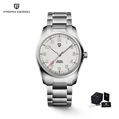 PAGANI Design 2026 Nouvelle Montre Mécanique Automatique Homme NH35A Verre Saphir Acier Inoxydable Étanche 200m Reloj Hombre