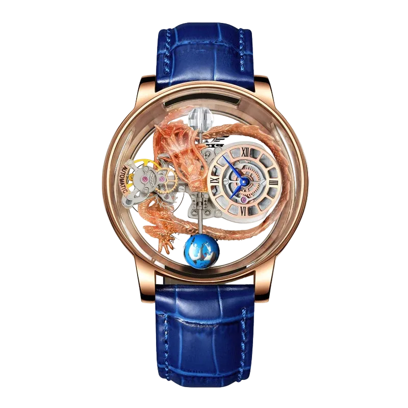 ChronoState Stellar Diamond Astronomical Luxury Quartz Watch for Men
