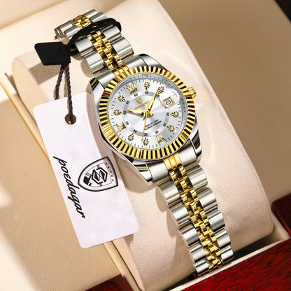 ChronoState Celeste Grace Elegant Quartz Watch for Women