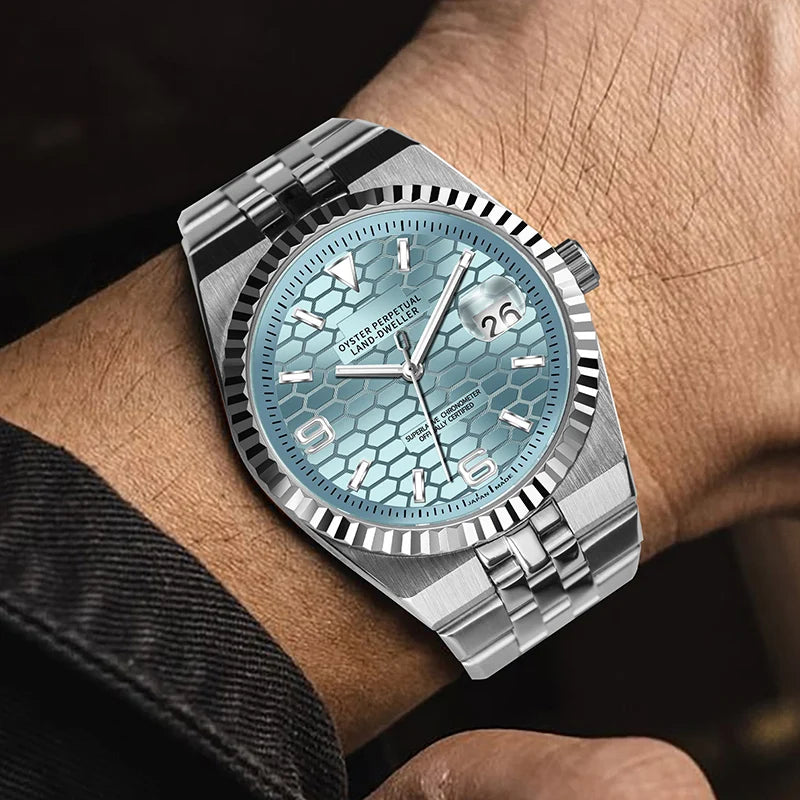 PINDU NH35A Automatic Mechanical Sapphire Watch 100M