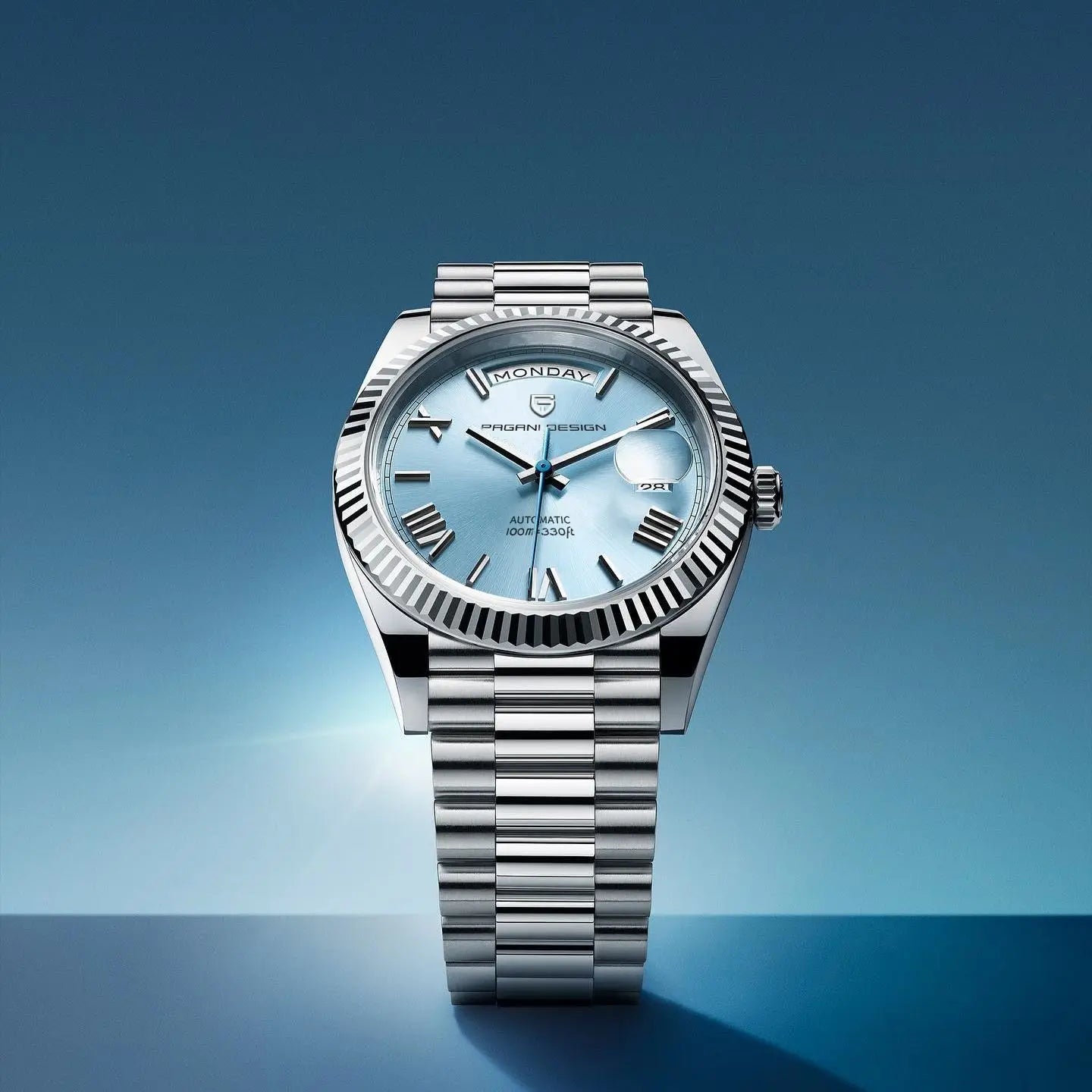 2026 New PAGANI DESIGN Men's Watches Mechanical Top brand Luxury Automatic Watch For Men AR Sapphire glass Calendar Wrist watch