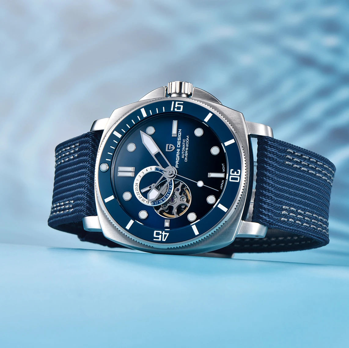 ChronoState Abyss Tourbillon NH39 Skeleton Diver Watch for Men