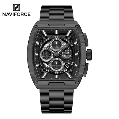NAVIFORCE – Montre-bracelet à quartz de luxe pour hommes, marque supérieure, étanche, chronographe, 2025, date automatique
