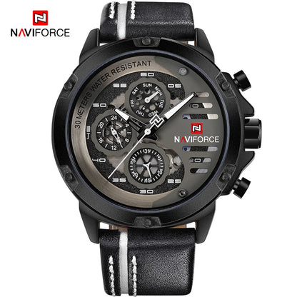 Nouvelle Montre Homme NAVIFORCE Créative Sport Militaire Montre-Bracelet Homme d'Affaires Luxueuse Décontractée Relogio Masculino