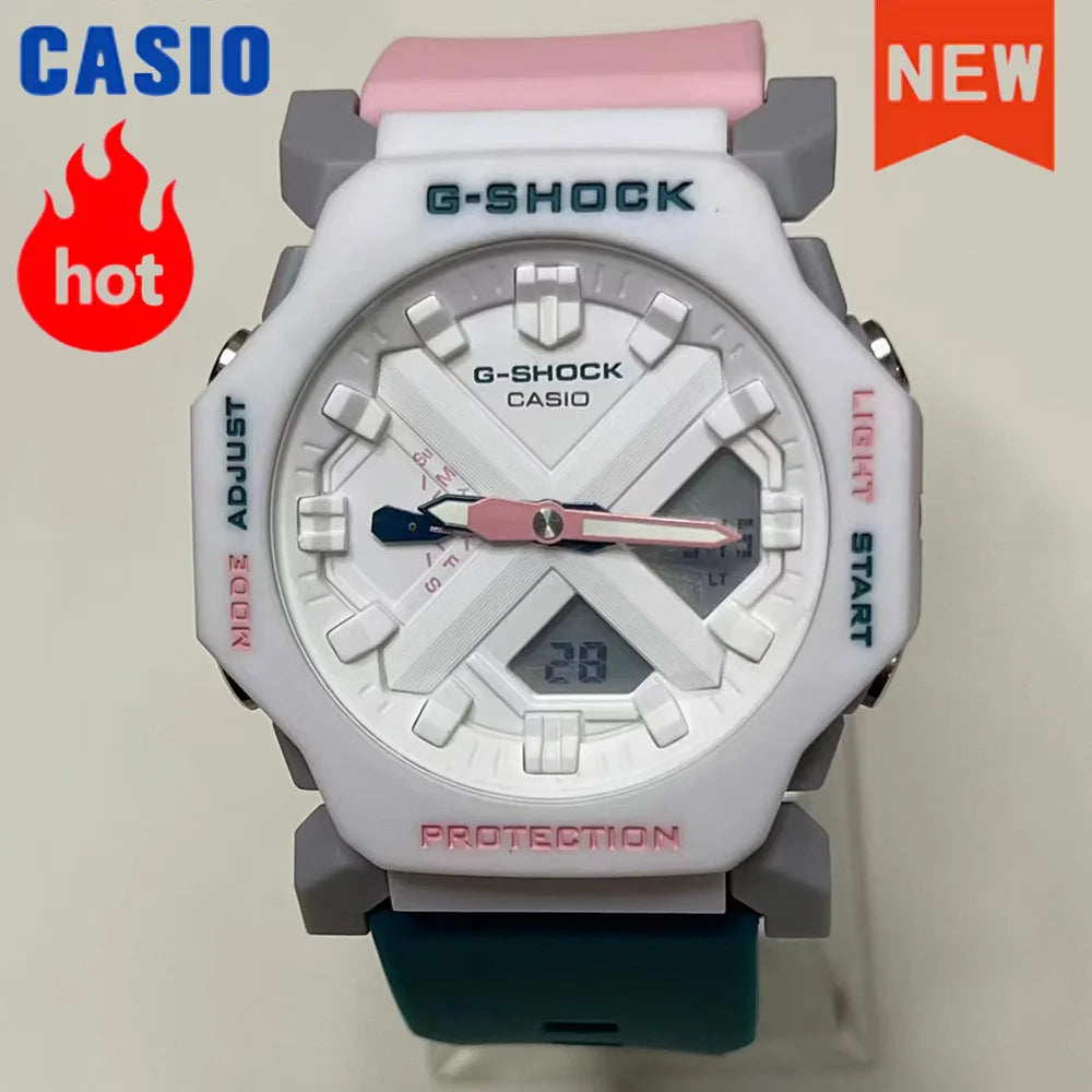 2026 Nouvelle série Casio GM-2100 tendance couleur dopamine montre de sport G-SHOCK montre de couple multifonctionnelle article de mode de luxe