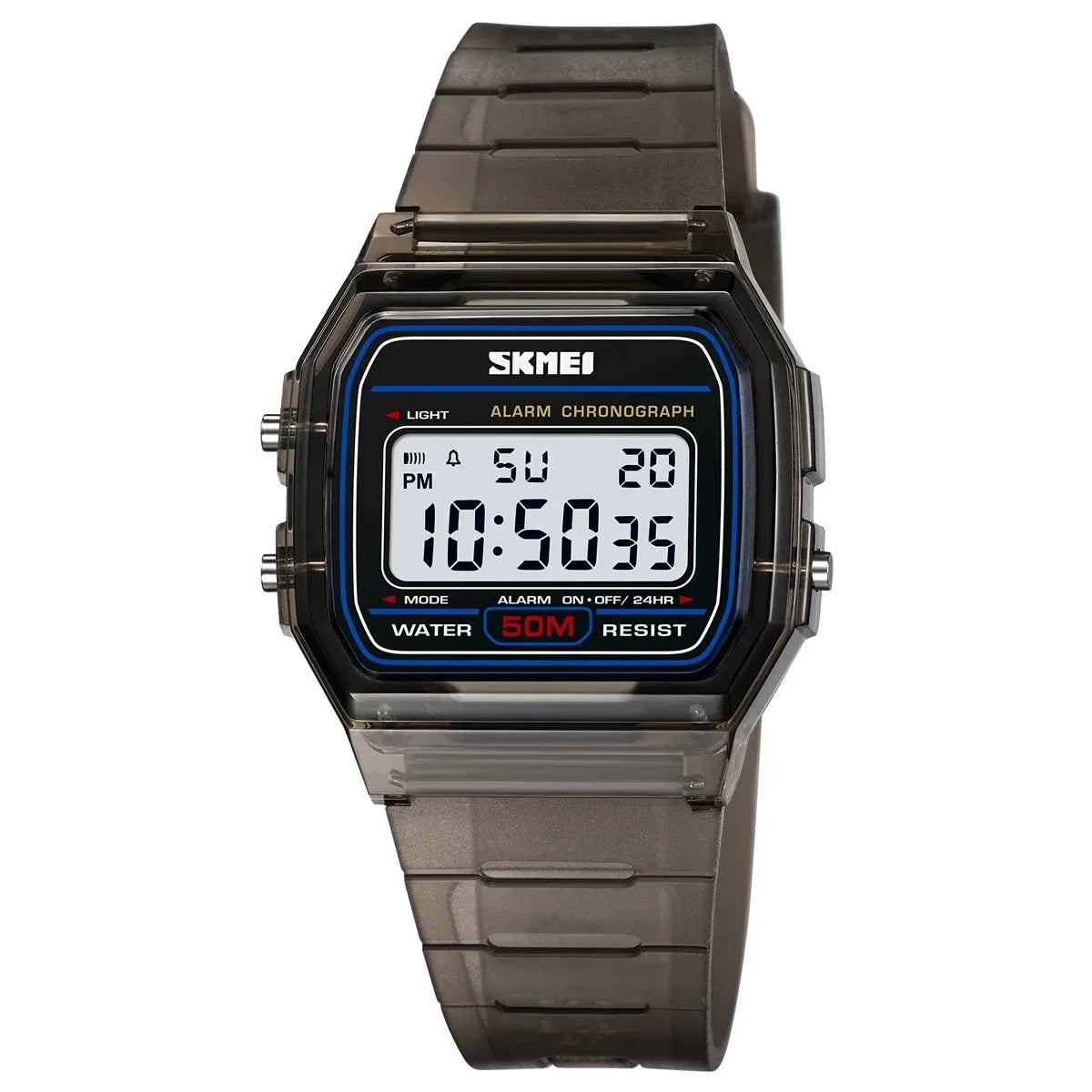 SKMEI 2056 Electronic Waterproof Sports Watch for Men Women Countdown Boy Girl Digital Date Wristwatches 1123 Reloj Masculino