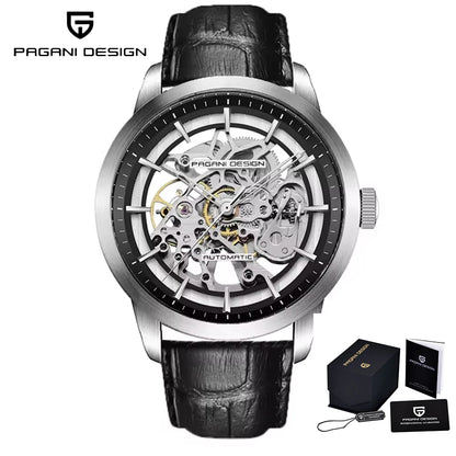 ChronoState Titan Hollow Skeleton Luxury Sports Watch for Men